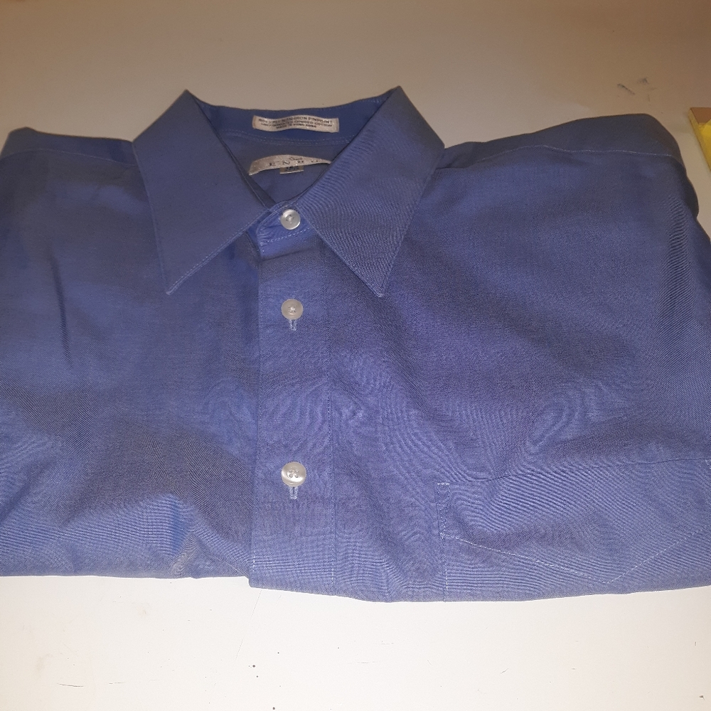 Enro mens long sleeve dress Shirt size 16.5